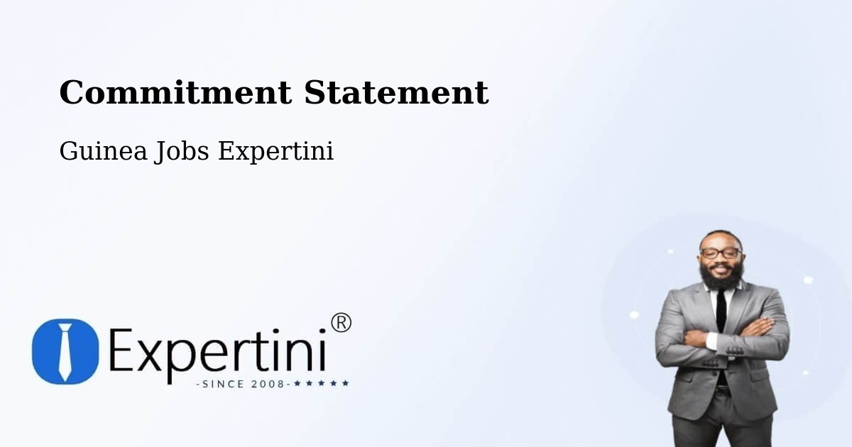 Corporate Commitment – Tokonou - Guinea Jobs Expertini